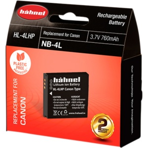 Hahnel HL-4LHP  NB-4LHP, Acumulator replace pentru Canon NB-4LHP, 760mAh