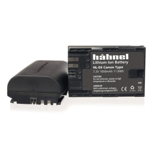 Hahnel HL-E6P / LP-E6P Twin Pack, Acumulator replace pentru Canon LP-E6P, 2000mAh, 7.2V Li-Ion