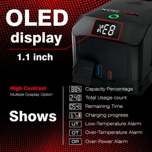 Hedbox NINA L, Acumulator V-Mount, 148.8Wh, cu D-Tap si USB