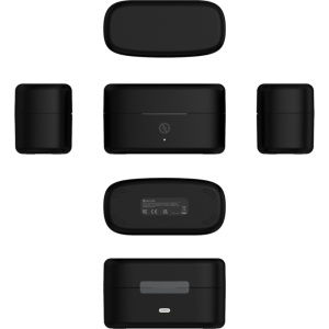 Hollyland Lark MAX 2 Ultimate Combo, Sistem microfon wireless on-camera, 2 persoane, Casti OWS