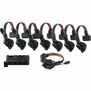 Hollyland Solidcom C1 Pro-8S Full-Duplex Wireless Sistem Intercom cu 8 Casti (1.9 GHz)