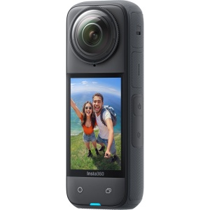 Insta360 X4 360° 8K Travel Kit, Camera de actiune cu selfiestick si baterie de rezerva