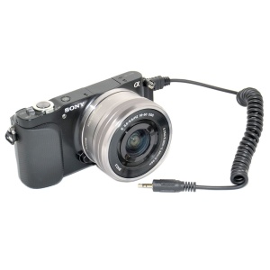 JJC JF G Cable F2, Cablu Remote spiralat, inlocuitor pentru Sony Multi Interface