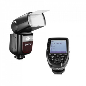 Kit Blit Godox Speedlite V860III Fuji si transmitator X PRO
