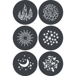Kit filtre GOBO Godox GP-GS1 pentru GP-19K/26K/36K