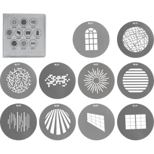 Kit Filtre Gobo Nanlite AS-GB-FMM-SET1 pentru proiectoarele PJ-FZ60-19/36