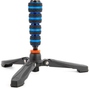 Kit Monopied 3 Legged Thing Taylor 2.0 (Blue), Aliaj de Magneziu cu DocZ2