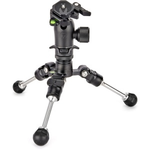 Kit trepied 3 Legged Thing Leo 2.0 Carbon Fibre (Darkness) cu Cap Sferic AirHed Pro Lever