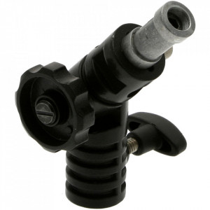 Lastolite Ezybox 2401 Hot Shoe Tilthead suport pentru blit si umbrela cu Spigot