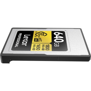 Lexar Pro Gold CFexpress 4.0 Type A, Card de memorie 640 GB, R1800/W1650 mb/s, VPG400