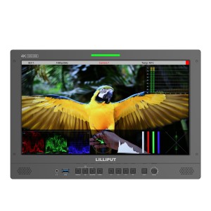 Q15 15.6" 12G-SDI/HDMI Broadcast Studio Monitor (V-Mount)