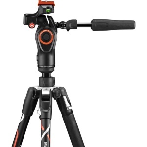 Manfrotto Befree 3-Way Live Advanced Alfa Kit Trepied Foto Video Cap Fluid 3-Way