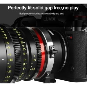 Meike MK-PLTE, Adaptor Obiectiv PL-Mount la Sony E-Mount