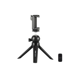 Mini trepied SIRUI 3T-05PH cu clemă pentru telefon mobil și telecomandă, negru