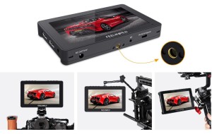 F5 Pro V4 6 Inch Touch Screen DSLR Camera Field Monitor