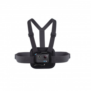 Montura GoPro Chesty, fixare pieptDimensiuni: 23x139x120mm, Greutate: 140g