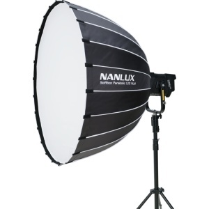 Nanlux SB-NLM-120-PR, Softbox parabolic 120cm cu Montura NLM pentru Evoke