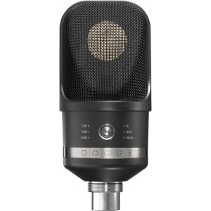 Neumann TLM 107 BK Studio Set, Microfon condensator multi-pattern, cu suport anti-soc, Black