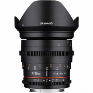 Obiectiv Samyang 20mm T1.9 ED AS UMC, Pentax K