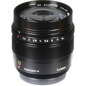 Panasonic Leica DG Summilux 12mm f/1.4, Obiectiv wide cu MFT-mount