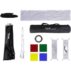 Phottix G-Capsule 30x140 cm, Softbox rectangular 5-in-1, montura Bowens