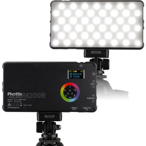 Phottix M200R, Panou LED RGB, 3200-5600K