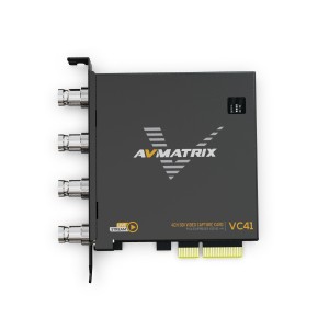 VC41 1080p 3G-SDI PCIe 4-Channel Capture Card