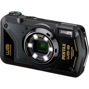 Ricoh PENTAX WG-8 Camera foto compacta, 20MP, outdoor, Negru