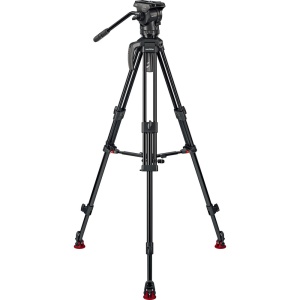 Sachtler System Ace XL MS AL Mark II, cap fluid, trepied din aluminiu in 3 trepte