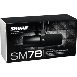Shure SM7B, Microfon dinamic, cardioid, gri