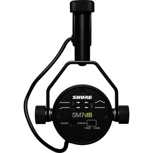 Shure SM7dB, Microfon Vocal Dinamic Cardioid cu preamp integrat, 50Hz-20kHz