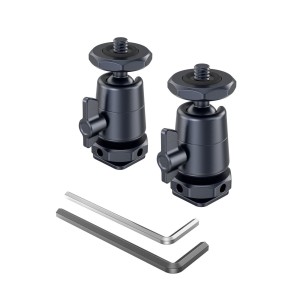 mini Ball Head Mounting Support Kit with Removable Cold Shoe (2pcs) 2948B