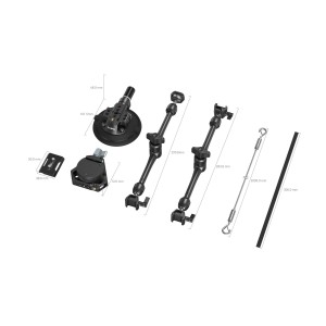 4-Arm Suction Cup Camera Mount Kit SC-15K 3565