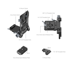 SmallRig 4064, Sistem Montare Baterii V-Mount