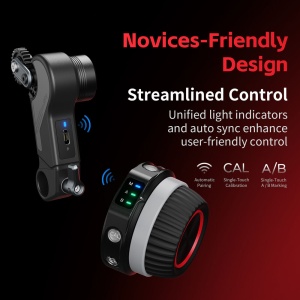 SmallRig 4295, Controller wireless follow focus pentru DJI RS 2, RS 3 Pro, RS 4 si RS 4 Pro