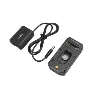 4341 NP F Battery Adapter Mount Plate Kit with NP FZ100 Dummy Battery Power Cable (Advanced Edition)