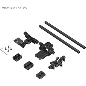 SmallRig 4722, Kit Suport pentru teleobiective cu Touch & Go Plate S QR Baseplate
