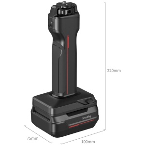 SmallRig 4895 SH73, Grip cu baterie V-mount pentru SmallRig RC 100B  60C