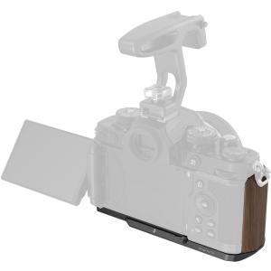 SmallRig 4802 Negru, Grip L din lemn pentru Nikon Z fc, Arca, Shoe Mount