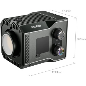 SmallRig 4810, RC 60C, Kit Lampa LED RGB cu clema pentru Power Bank