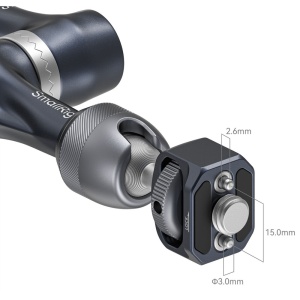 SmallRig 4899, Brat articulat 18 cm, cu suruburi 1/4"-20 and 3/8"-16 ARRI