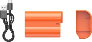 SmallRig 4966, Acumulator EN-EL15c cu încărcare USB-C (Portocaliu)