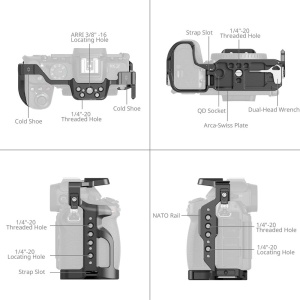 SmallRig 4980, Cage pentru Nikon Z50 II