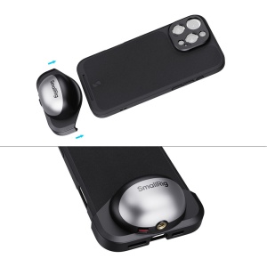 SmallRig 4987 FilMov, Kit foto pentru iPhone 16 Pro Max, cu grip si suport obiectiv