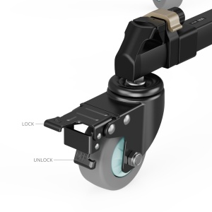 SmallRig 5020, Dolly pentru trepied, cu blocare rapida