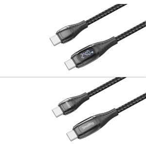 SmallRig 5113, Cablu USB-C 240W, cu afișaj LED