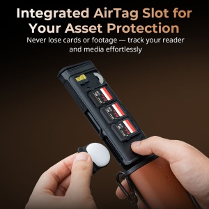 SmallRig 5361, Cititor de carduri CFexpress Type A, SD, microSD, USB-C 3.2