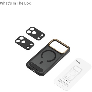 SmallRig 5549 FilMov, Husa neagra pentru iPhone 17 Pro, T-Mount