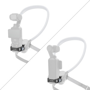 SmallRig 5607, Adaptor Cage pentru DJI Osmo Pocket 3 cu monturi 1/4", cold shoe