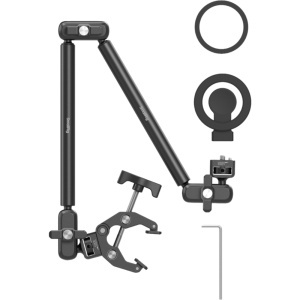 SmallRig 5626, Kit Brat articulat cu Clema tip Crab si Clema pentru telefon